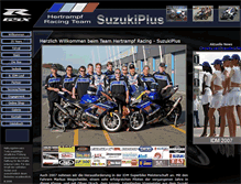 Tablet Screenshot of hertrampf-racing.com